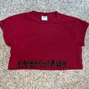 Gymshark Fraction Cropped top